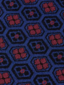Outlet Scotch & Soda Relaxed fit jacquard t-shirt NightBookcoverDitsy