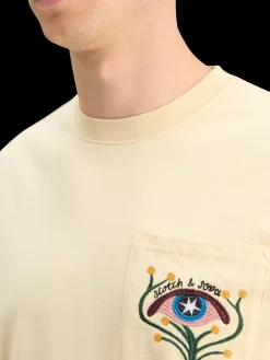 Discount Scotch & Soda RELAXED FIT POCKET T-SHIRT