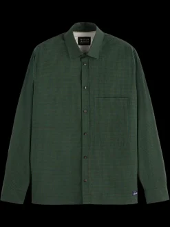 Outlet Scotch & Soda Relaxed fit yarn-dyed micro-check shirt