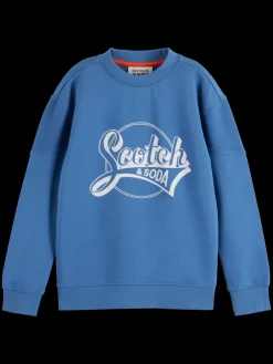 Hot Scotch & Soda RELAXED-FIT ARTWORK CREWNECK