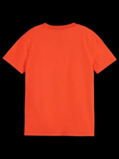 New Scotch & Soda Relaxed-fit artwork t-shirt