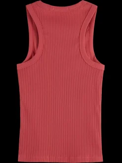 Hot Scotch & Soda Rib racer tank