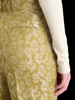 Sale Scotch & Soda ROBYN - IKAT LEOPARD RELAXED TAPERED PANT IkatLeopard
