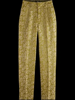 Sale Scotch & Soda ROBYN - IKAT LEOPARD RELAXED TAPERED PANT IkatLeopard