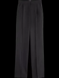 Discount Scotch & Soda ROBYN - TUXEDO PANT WITH SATIN DETAIL EveningBlack