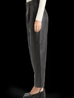 Online Scotch & Soda ROBYN NAPPA LEATHER PANT EveningBlack