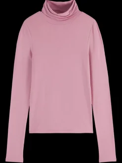 Discount Scotch & Soda ROLL UP NECK LONG SLEEVE T-SHIRT