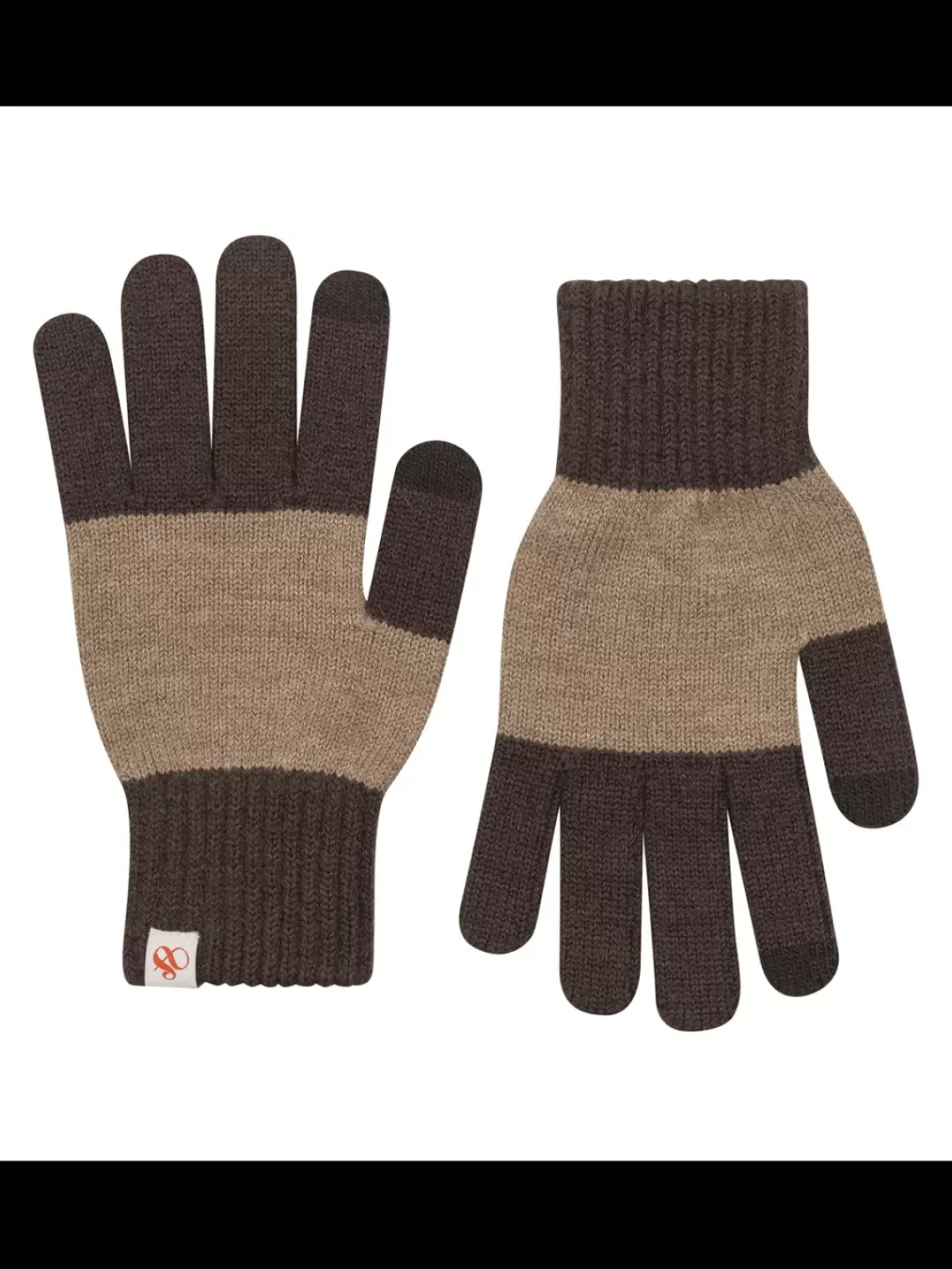New Scotch & Soda S&S COLOR BLOCK KNIT GLOVE