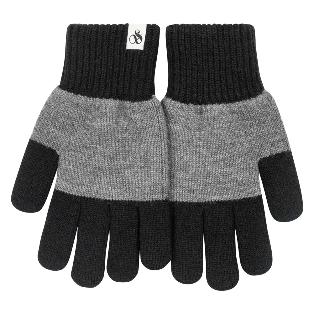 New Scotch & Soda S&S COLOR BLOCK KNIT GLOVE