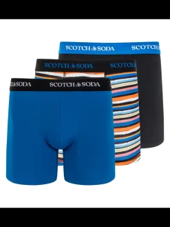 Sale Scotch & Soda SCOTCH & SODA MEN'S UNDERWEAR SS24 - 3PK BOXER BRIEF (PRINT)