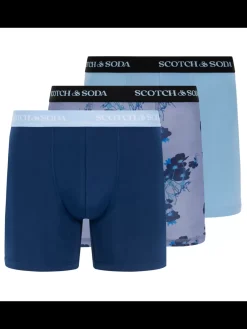 Sale Scotch & Soda SCOTCH & SODA MEN'S UNDERWEAR SS24 - 3PK BOXER BRIEF (PRINT)