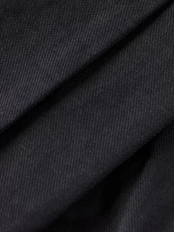 Fashion Scotch & Soda Seasonal - straight fit garment-dyed pleated chino Black