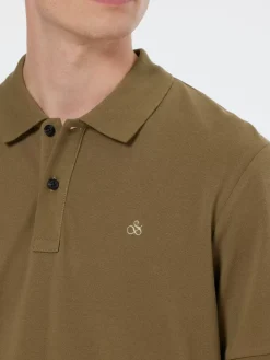 Fashion Scotch & Soda Seasonal core - logo pique polo