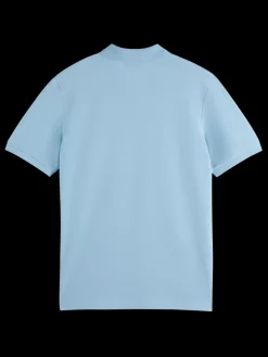 Fashion Scotch & Soda Seasonal core - logo pique polo