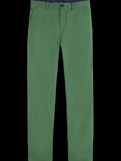 Clearance Scotch & Soda Seasonal core - Stuart washed cotton blend chino