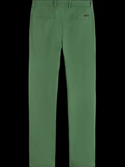 Clearance Scotch & Soda Seasonal core - Stuart washed cotton blend chino