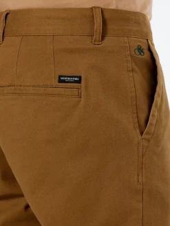 Clearance Scotch & Soda Seasonal core - Stuart washed cotton blend chino
