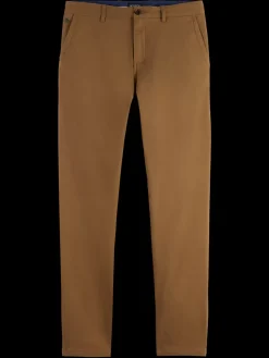 Clearance Scotch & Soda Seasonal core - Stuart washed cotton blend chino