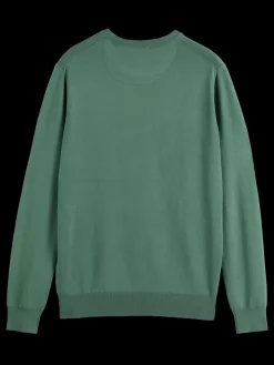 Outlet Scotch & Soda Seasonal core - viscose regular fit crewneck