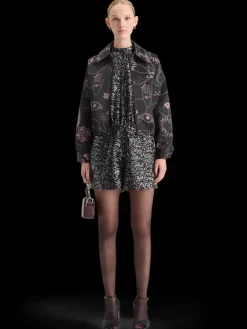 Best Scotch & Soda SEQUIN PLAYSUIT SilverBlackSequins