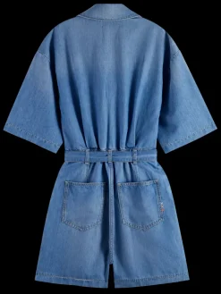 Outlet Scotch & Soda SHORT SLEEVE PLAYSUIT  SEA SHELLS SeaShells