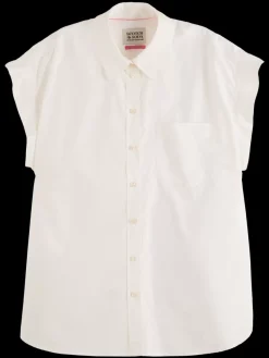 Clearance Scotch & Soda SHORT SLEEVE SHIRT White