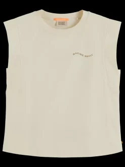 Outlet Scotch & Soda SIDE PANEL INSERT TANK SoftIce