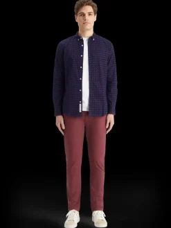 Online Scotch & Soda Slim fit ditsy aop shirt