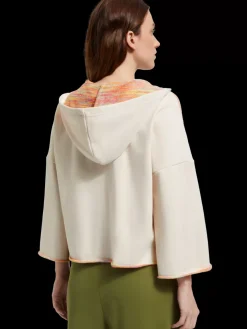 Best Scotch & Soda SLOUCHY FIT SHOULDER DETAIL HOODIE SoftIce