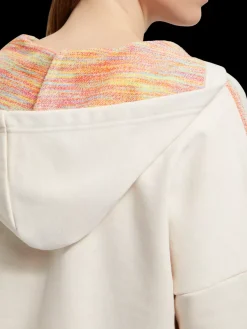 Best Scotch & Soda SLOUCHY FIT SHOULDER DETAIL HOODIE SoftIce