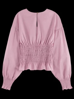 Best Scotch & Soda SMOCKED TOP