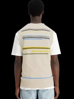 Sale Scotch & Soda Soft knit vest Parchment