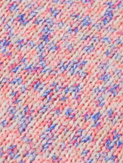 Online Scotch & Soda SPACE DYE V NECK KNITTED TANK PinkSpaceDye