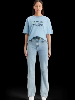 New Scotch & Soda SPRAYED ARTWORK BOYFRIEND FIT T-SHIRT