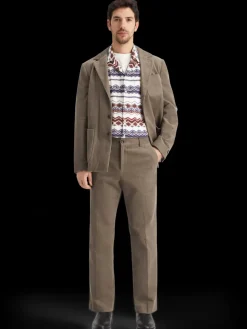 Hot Scotch & Soda Straight fit cotton corduroy chino Cappuchino