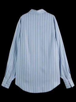 New Scotch & Soda STRIPED LIGHTWEIGHT SHIRT