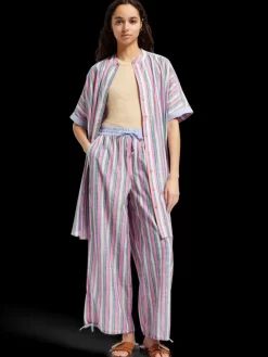 Sale Scotch & Soda STRIPED OVERSIZED  BEACH SHIRT DRESS BeachStripe