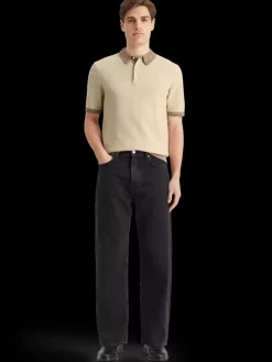 Hot Scotch & Soda Structure knitted polo