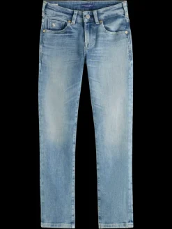 Outlet Scotch & Soda Strummer slim jeans - green wave GreenWave