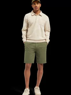 Online Scotch & Soda Stuart- garment-dyed pima cotton chino short