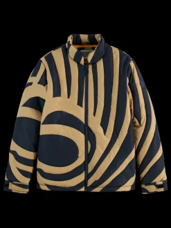 Best Scotch & Soda SWIRL PUFFER NightDesertSandSwirl