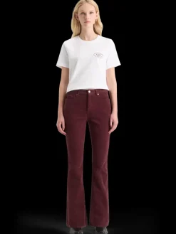 Outlet Scotch & Soda THE CHARM CLASSIC FLARED JEANS IN COLOURED STRETCH CORDUROY