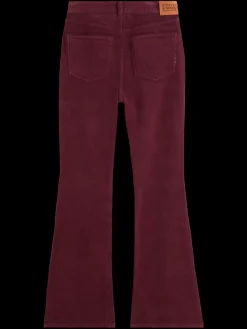 Outlet Scotch & Soda THE CHARM CLASSIC FLARED JEANS IN COLOURED STRETCH CORDUROY
