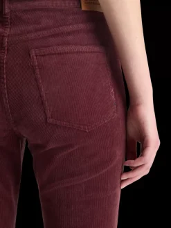 Outlet Scotch & Soda THE CHARM CLASSIC FLARED JEANS IN COLOURED STRETCH CORDUROY