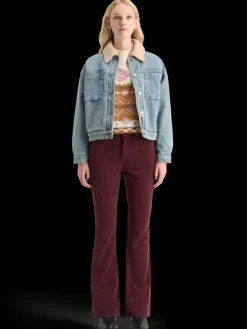 Outlet Scotch & Soda THE CHARM CLASSIC FLARED JEANS IN COLOURED STRETCH CORDUROY