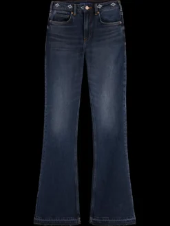 Fashion Scotch & Soda THE CHARM FLARED JEANS WITH EMBROIDERY DETAILS - ROAD  TRIP RoadTrip