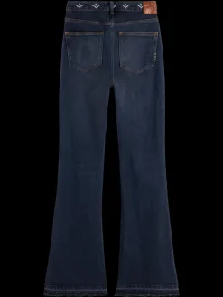 Fashion Scotch & Soda THE CHARM FLARED JEANS WITH EMBROIDERY DETAILS - ROAD  TRIP RoadTrip