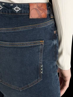 Fashion Scotch & Soda THE CHARM FLARED JEANS WITH EMBROIDERY DETAILS - ROAD  TRIP RoadTrip