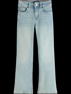 Best Scotch & Soda The charm high-rise classic flared jeans - blauw mirage BlauwMirage
