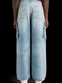 Online Scotch & Soda The daze wide leg cargo jeans - rolling road RollingRoad